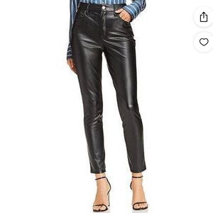 NWT Aqua faux leather pants